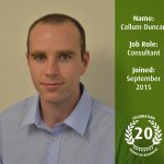 Callum Duncan, Consultant, Joined September 2015
