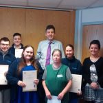 Modern apprenticeship completions at Dawnfresh Seafoods