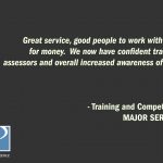 Feedback received from a client on delivering training services