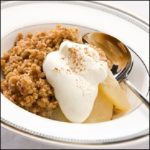 Toffee Apple and Pecan Crumble